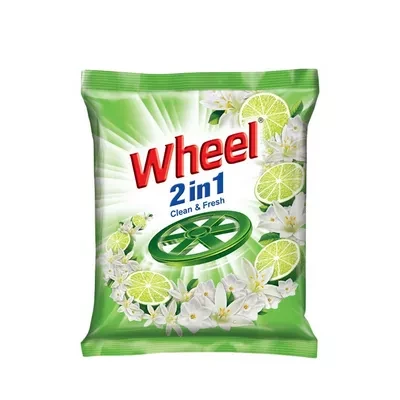 Wheel Washing Powder 2 in 1 Clean & Fresh 500gm